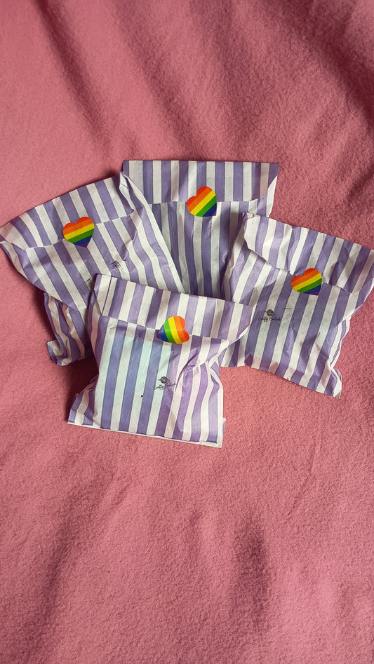 Mini crochet plushy mystery bag