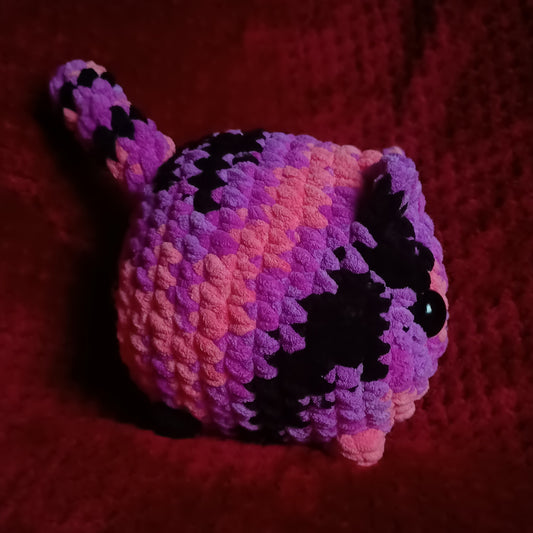 Pink and Black Loaf Cat