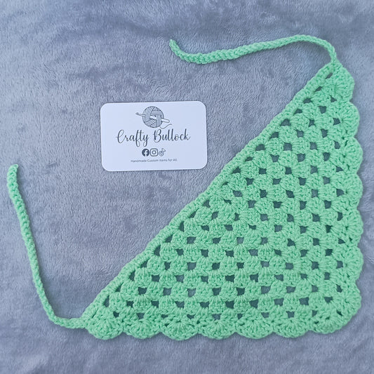S - Mint green bandana