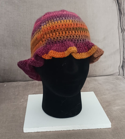 Ombre bucket hat