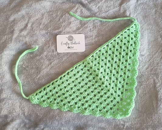 L - Mint green bandana