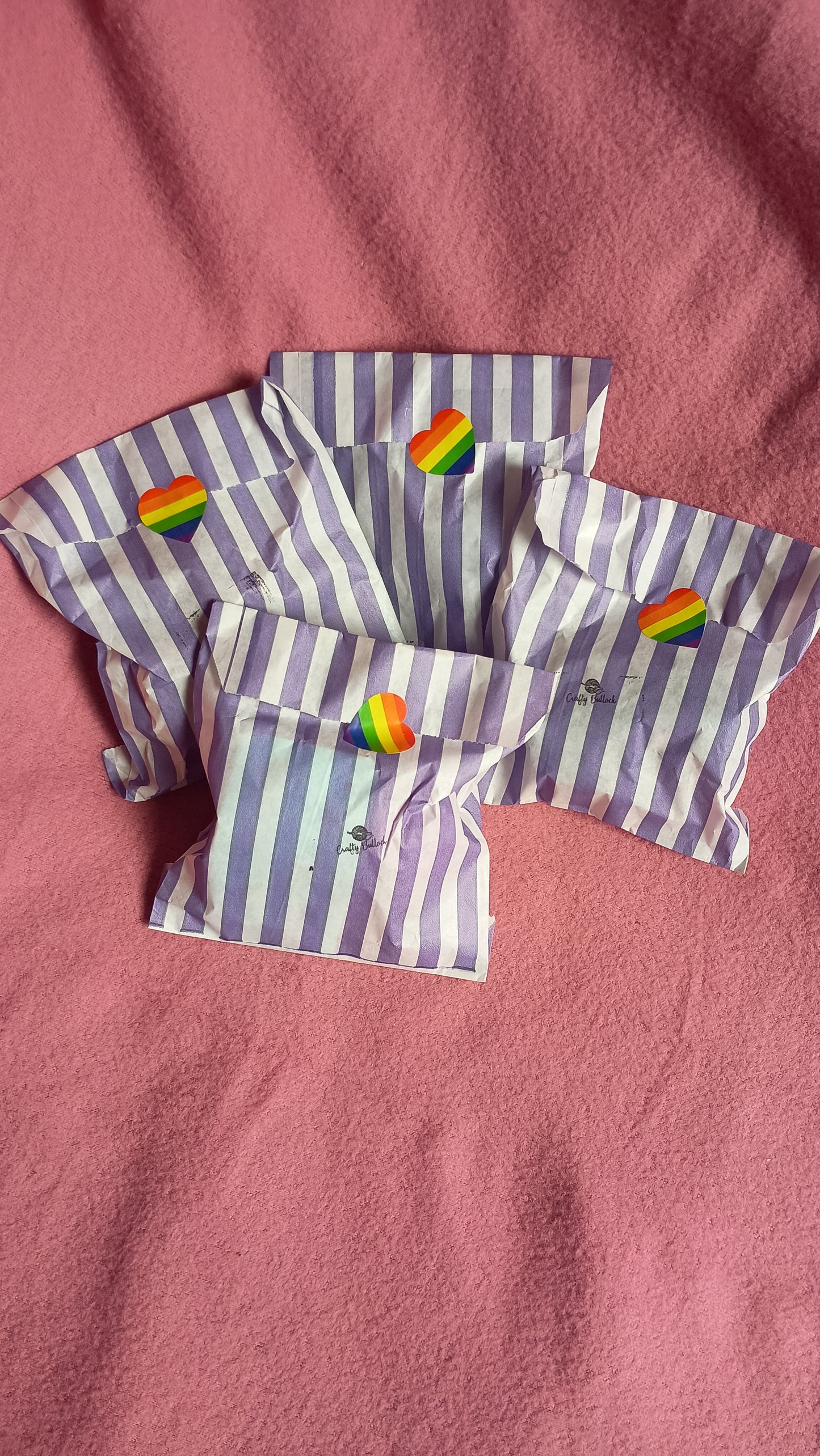 Mini crochet plushy mystery bag