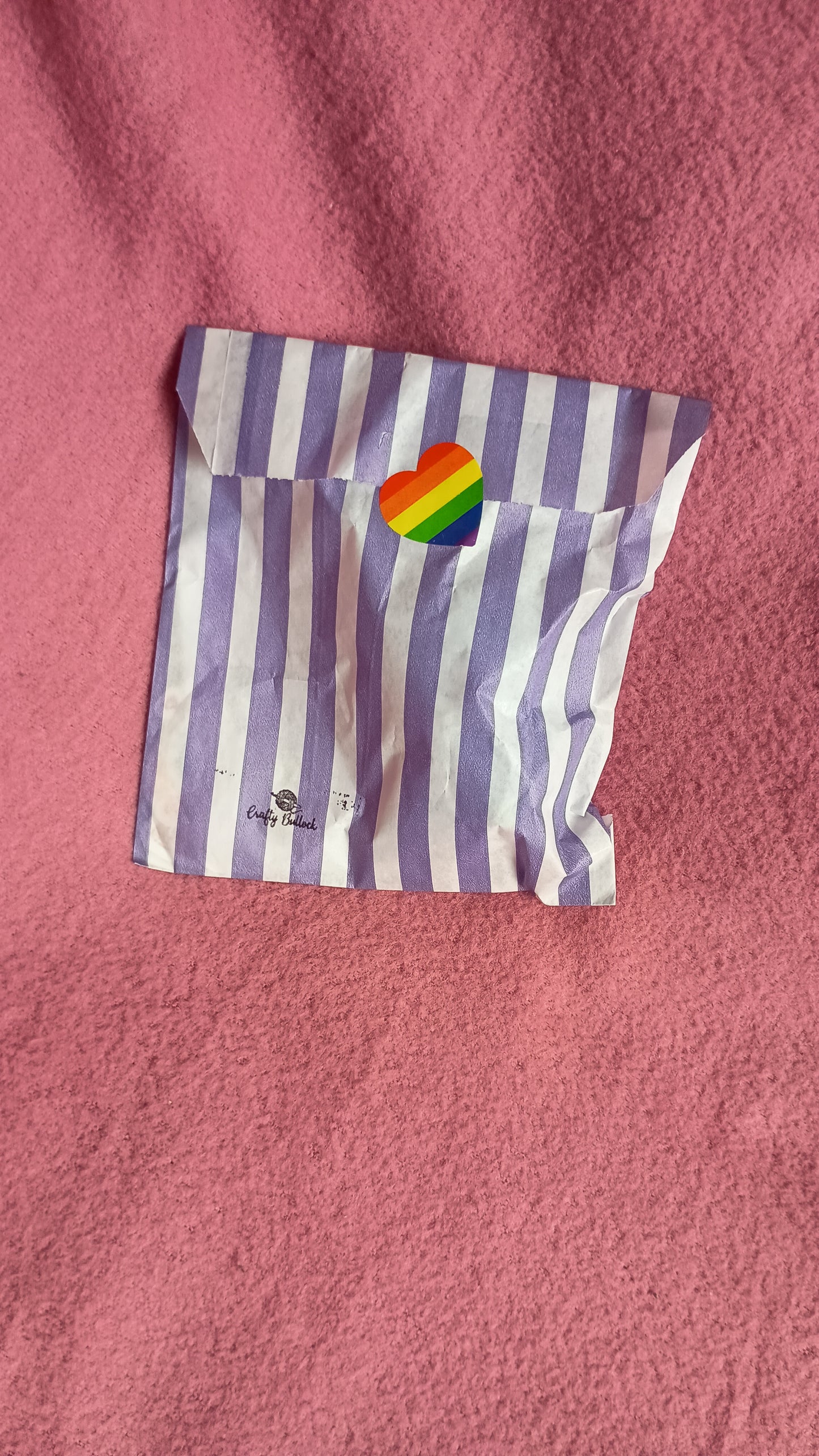 Mini crochet plushy mystery bag