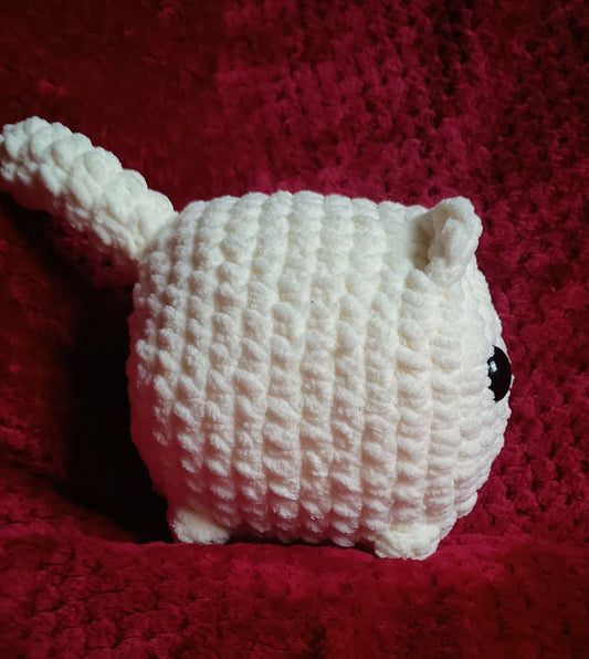 White Loaf Cat
